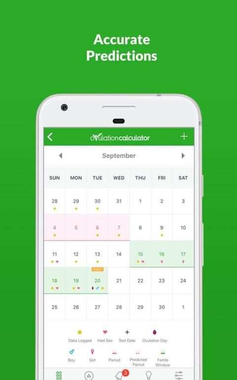 Ovulation Calculator Fertility скриншот 4