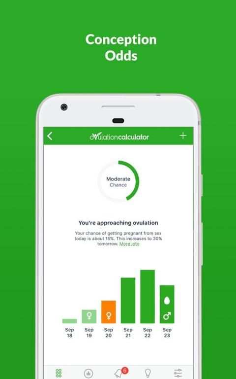 Ovulation Calculator Fertility скриншот 1