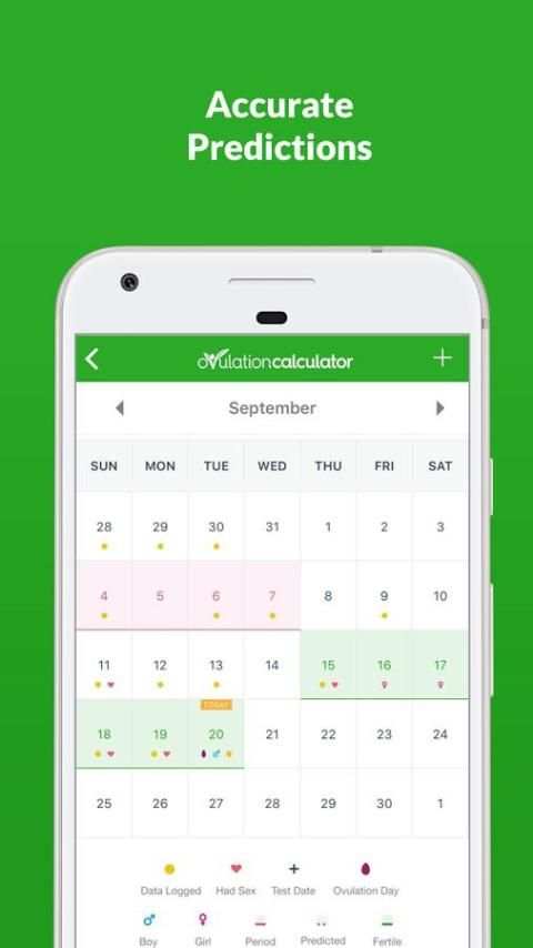 Ovulation Calculator Fertility 14 تصوير الشاشة