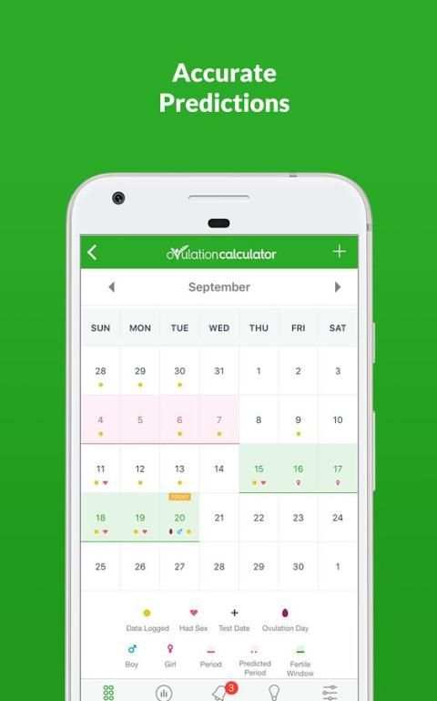 Ovulation Calculator Fertility 9 تصوير الشاشة