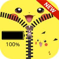 Pikachou Go Zipper Lock Screen