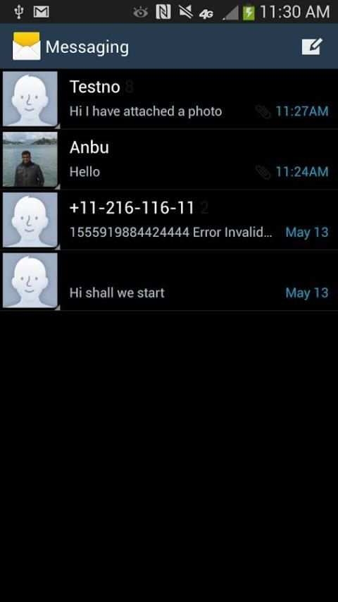 SMS MMS Messenger screenshot 3