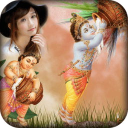 Janmashtami Photo Frame : Krishna Photo Frame आइकन