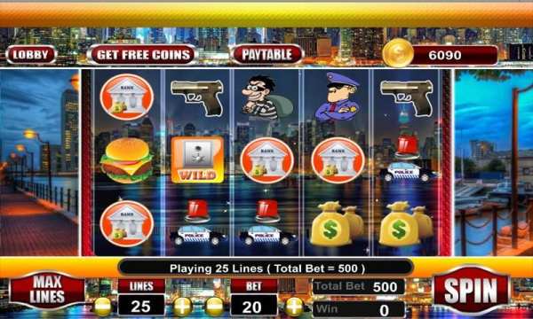 Cash Bandits Slots Games screenshot 2