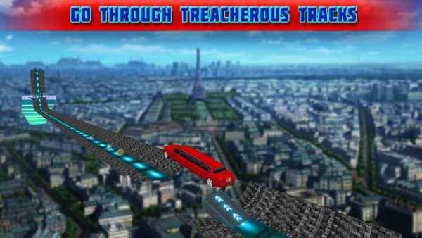 Stunts Car Challenge on Impossible Tracks screenshot 1