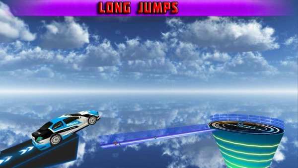 Stunts Car Challenge on Impossible Tracks screenshot 4
