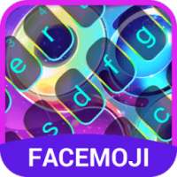 Neon Emoji Keyboard Theme for Fidget Spinner on 9Apps