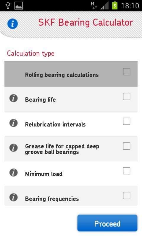 SKF Bearing Calculator скриншот 9