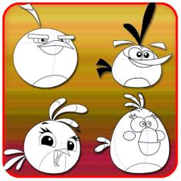 Learn How to Draw Angry Birds Characters