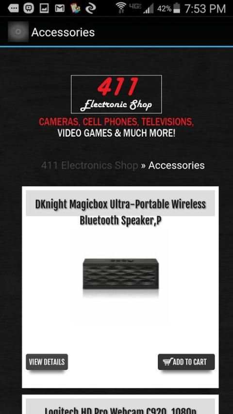 411 Electronic Shop screenshot 2