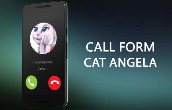 Fake Call From Talking Cat Angela Free Prank 2017 screenshot 1