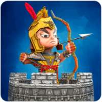 Tiny Romans Castle Defense - Archery Games