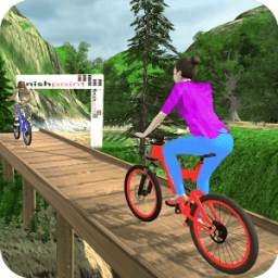 MTB Downhill BMX Bicycle Stunt Rider