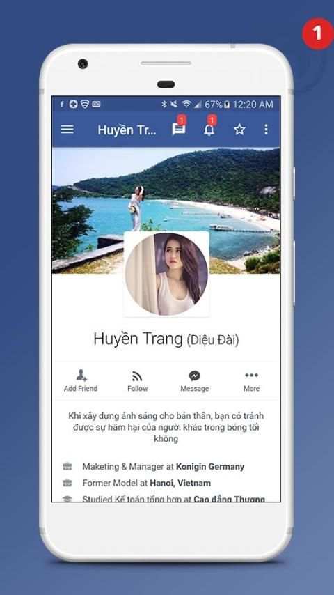 Lite for Facebook messenger screenshot 3