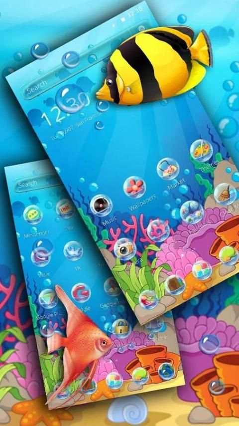 Aquarium Fish Theme screenshot 3