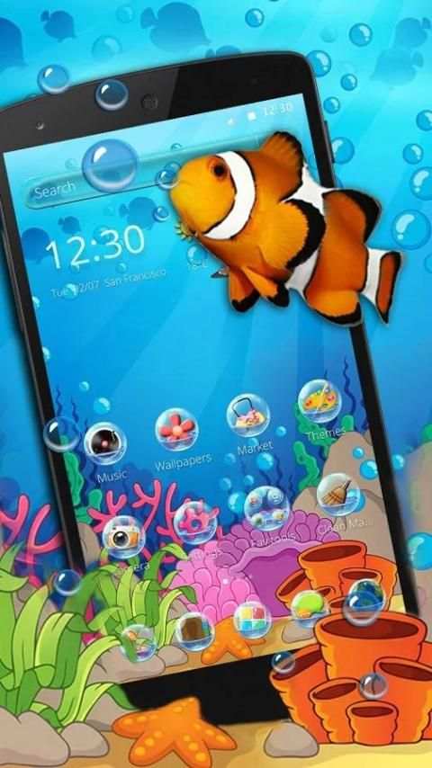 Aquarium Fish Theme screenshot 4