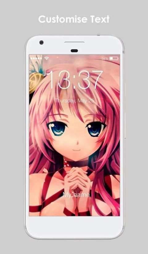 Cute Girl Anime Girl Wallpaper HD Free Lock Screen screenshot 6