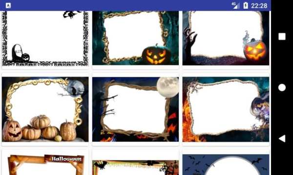Halloween Camera Frames screenshot 1