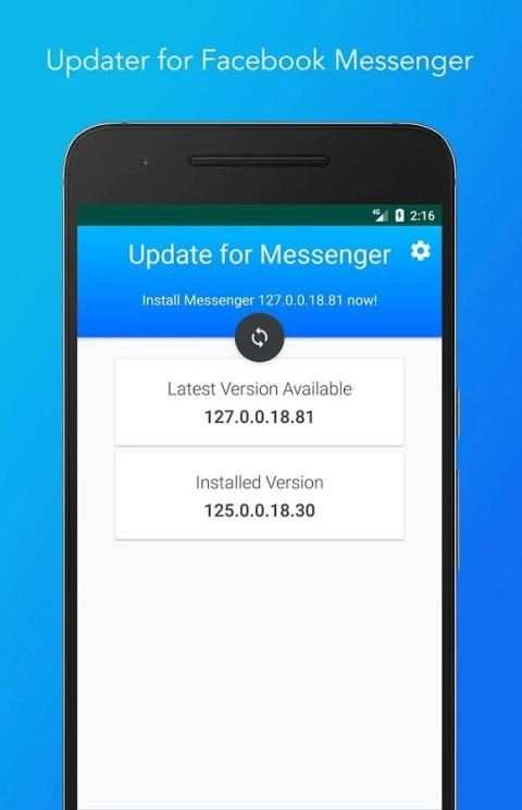 Update for Messenger screenshot 3