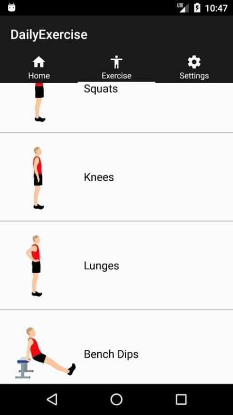 Daily Exercise स्क्रीनशॉट 4