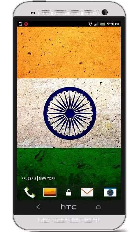 Indian Flag livefree wallpaper 3 تصوير الشاشة