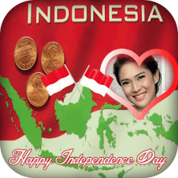 ikon Photo Frame of Independence day Indonesia
