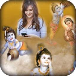 Janmashtami Photo Frame : God Krishna Photo Frames