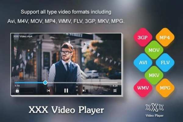 XXX Video Player - HD Video, Max Player 3 تصوير الشاشة