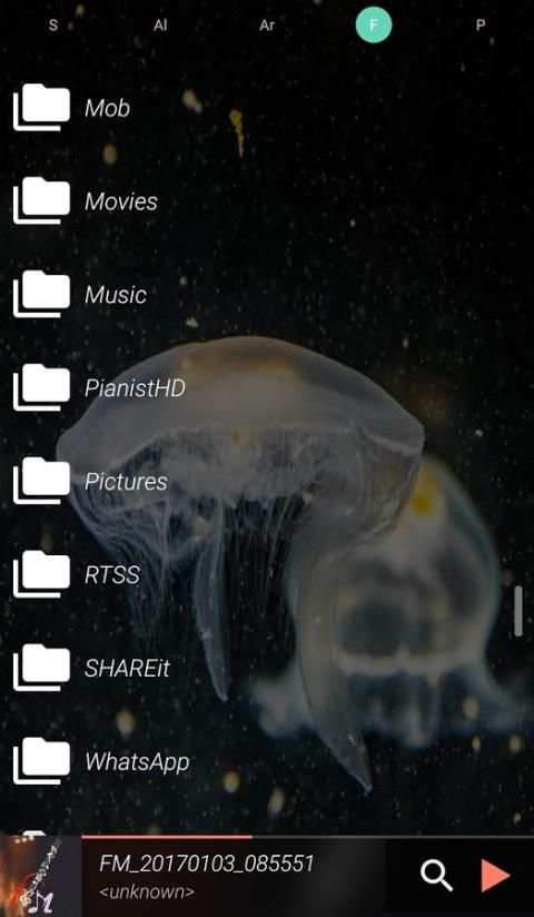 Music Player स्क्रीनशॉट 5