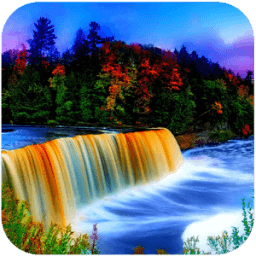 3D Waterfall आइकन