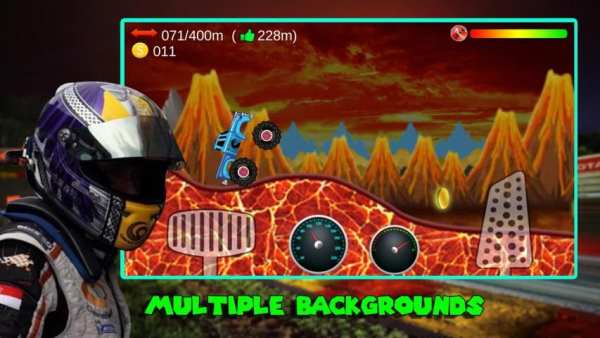 Monster Jumping Truck - Racing скриншот 5