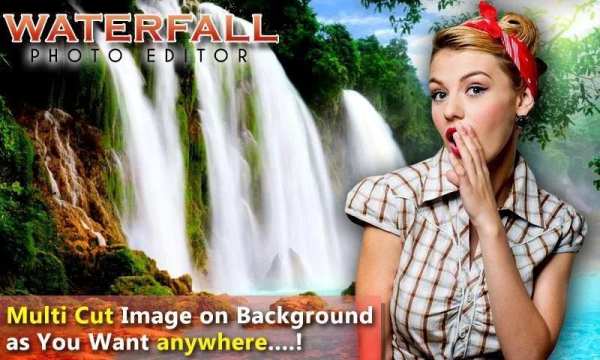 Waterfall Photo Editor : Waterfall Photo Frame скриншот 4