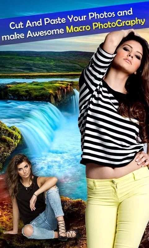 Waterfall Photo Editor : Waterfall Photo Frame скриншот 2
