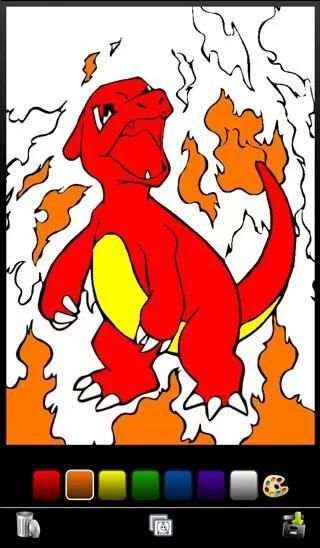 Color That Pokemon - Free Coloring Book App screenshot 3