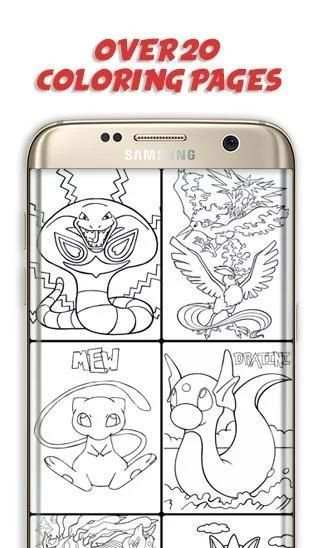 Color That Pokemon - Free Coloring Book App screenshot 7