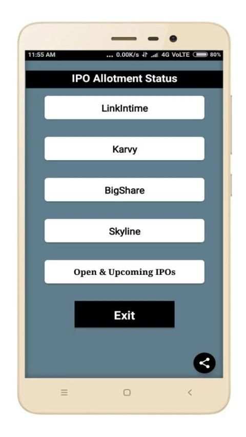 IPO Allotment Status screenshot 6