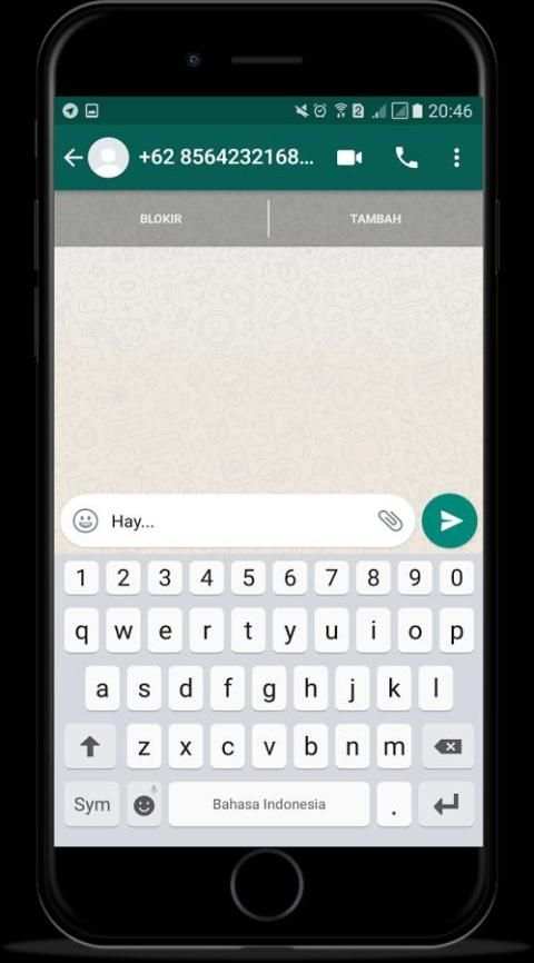 KIRIM WHATSAPP TANPA SIMPAN NOMER screenshot 1