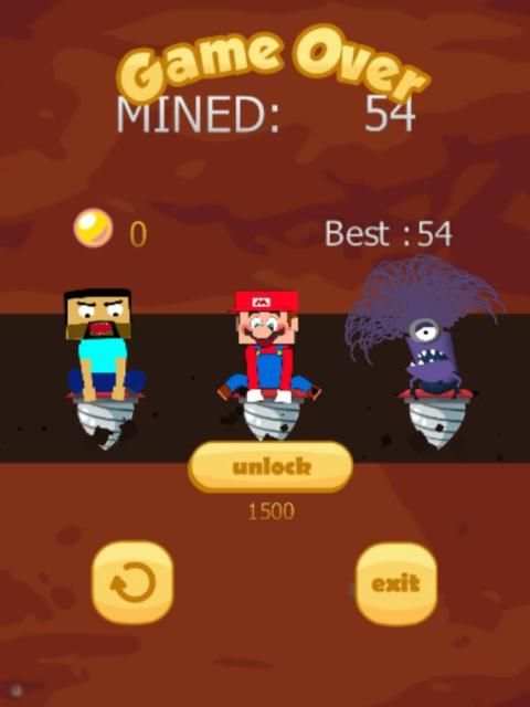 Pou Miners screenshot 2