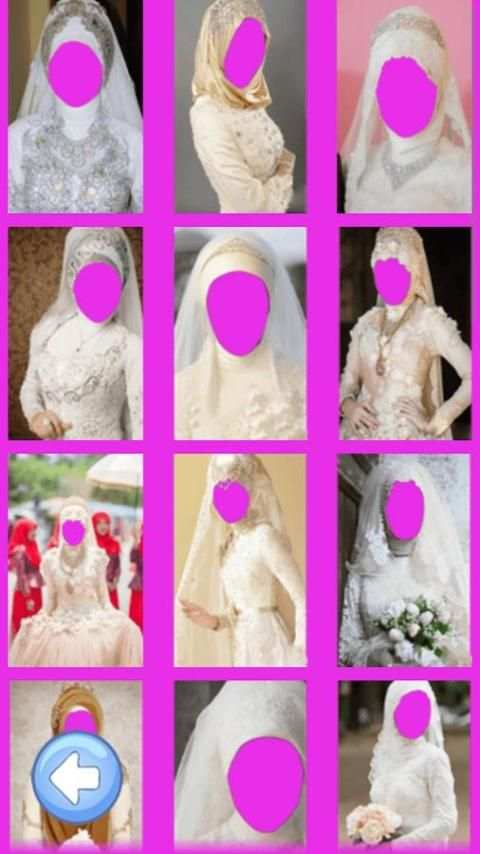 Hijab wedding photo frames 2017 screenshot 4
