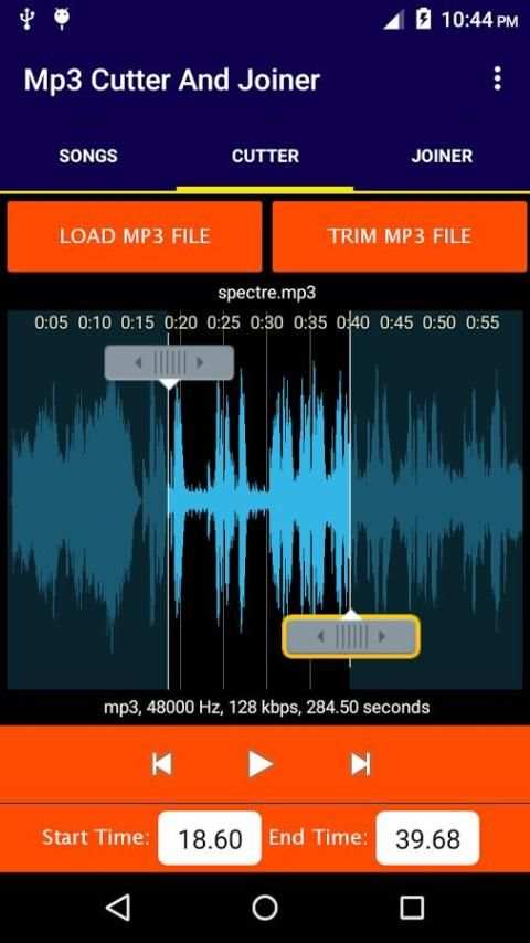 Fast Mp3 Cutter and Joiner screenshot 5