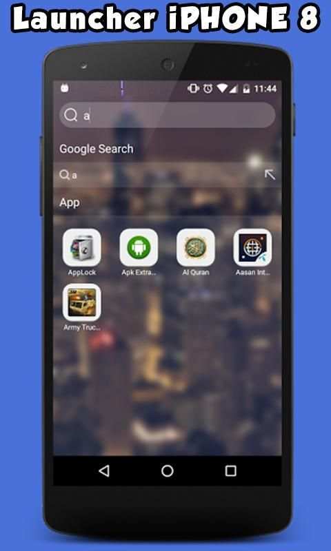 Launcher For iPhone 7 Plus screenshot 1