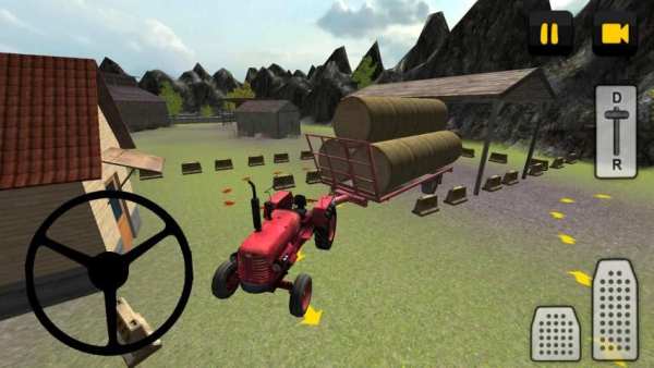 Classic Tractor 3D: Hay स्क्रीनशॉट 1