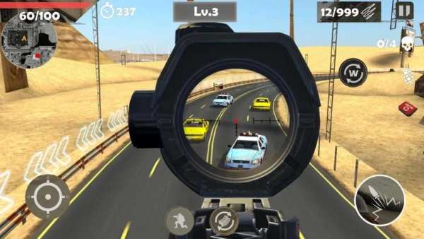 Traffic Sniper Counter Attack screenshot 1