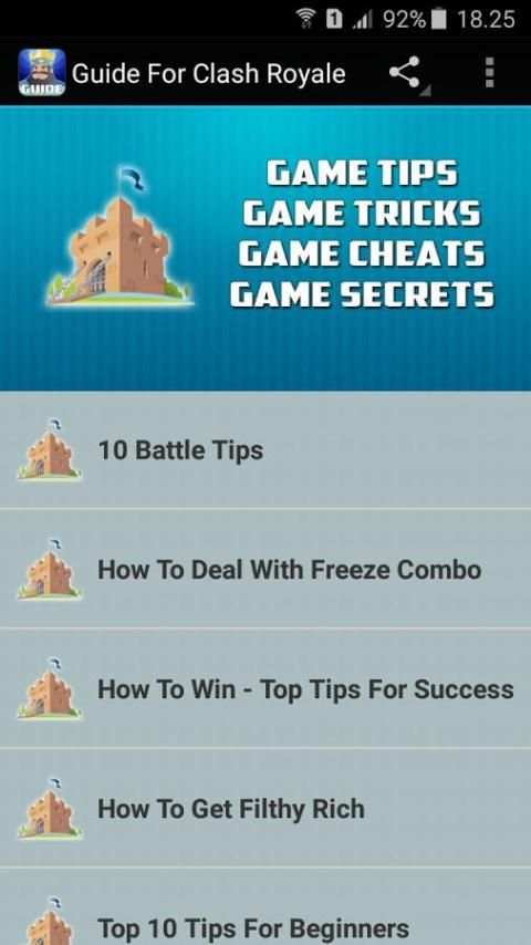 Cheats For Clash Royale скриншот 2