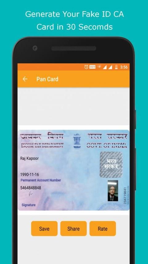 Fake ID Card Maker For India скриншот 5