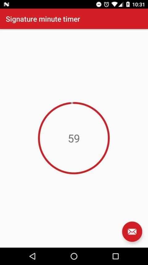 Signature minute timer 3 تصوير الشاشة