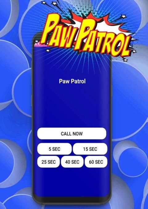 Call From Paw Dog Patrol -Fake free call screenshot 2