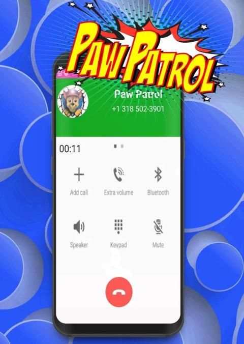 Call From Paw Dog Patrol -Fake free call screenshot 3