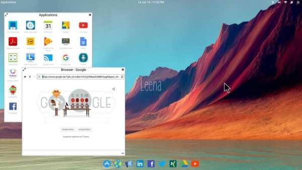 Leena Desktop UI (Multiwindow) स्क्रीनशॉट 8