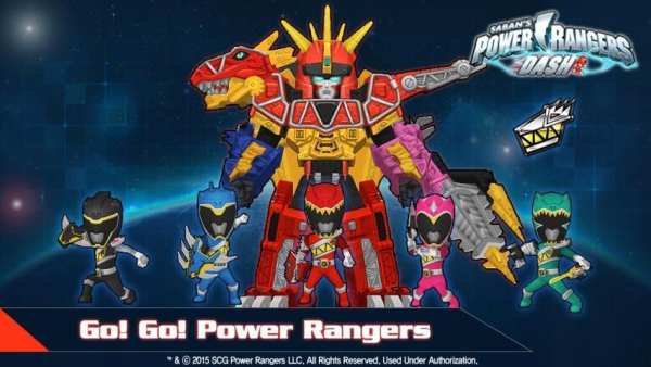 Power Rangers Dash 4 تصوير الشاشة